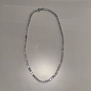 Classic Diamond Tennis Necklace